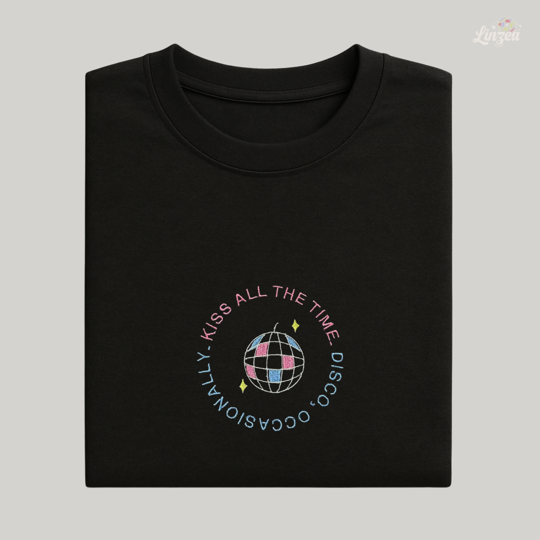 Camiseta Harry Styles - Kiss all the time. Disco, occasionally.