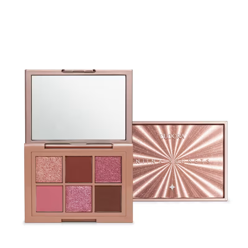 Paleta de Sombra Niina Secrets Rosé Shine - 5,6g