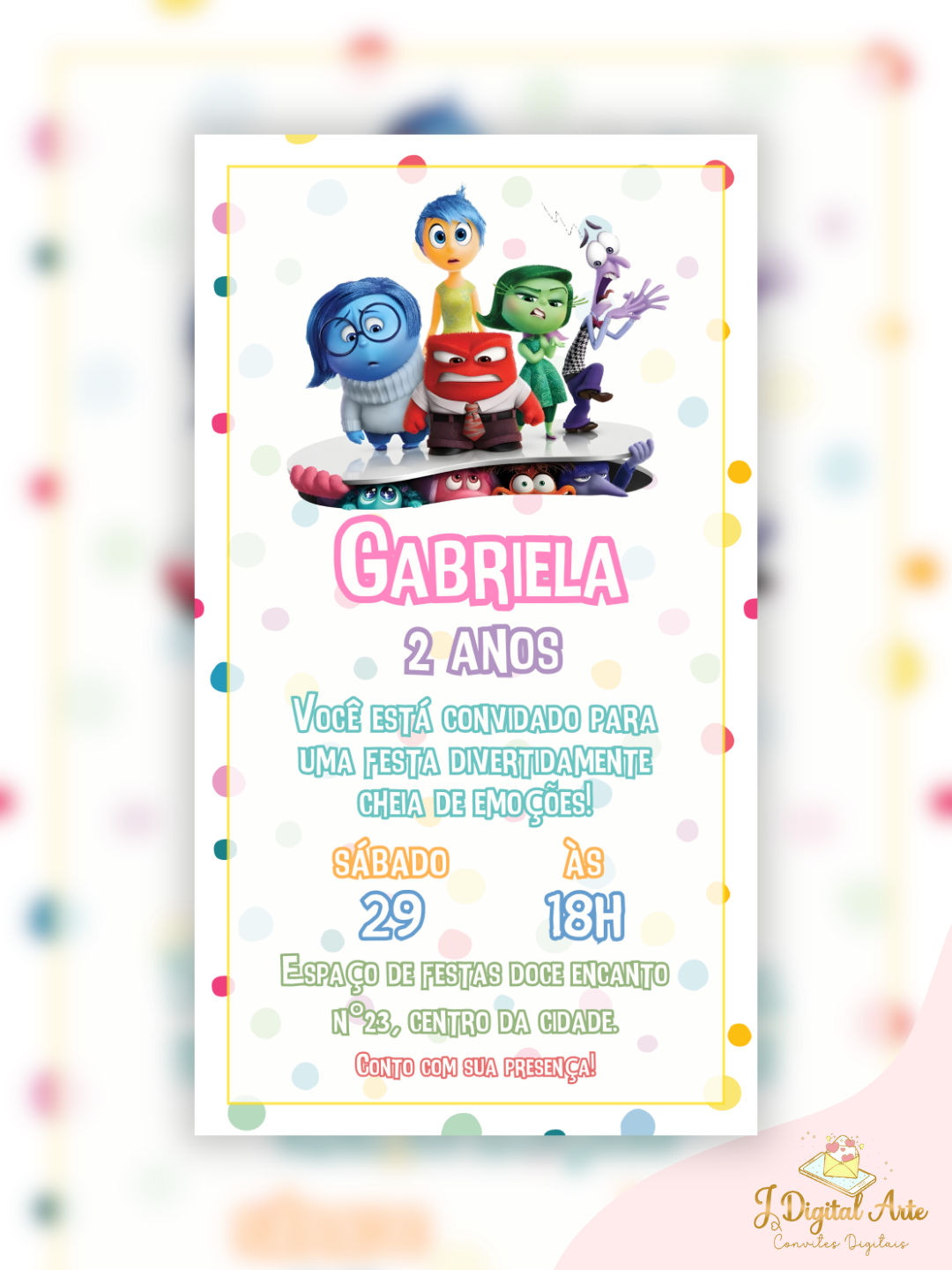 Convite Tradicional Divertidamente