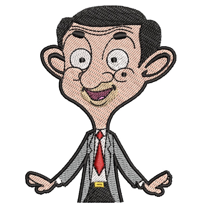 Matriz de Bordado Mr Bean
