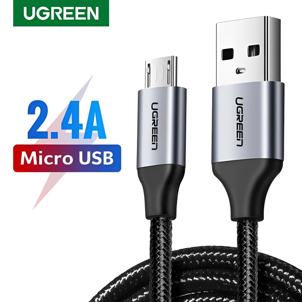 UGREEN Cabo Micro USB 2.4A Fast Charge