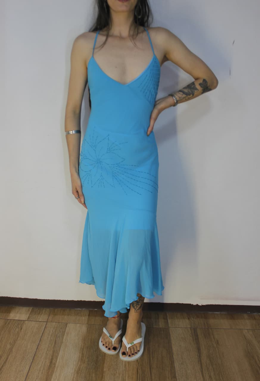 VESTIDO BORDADO