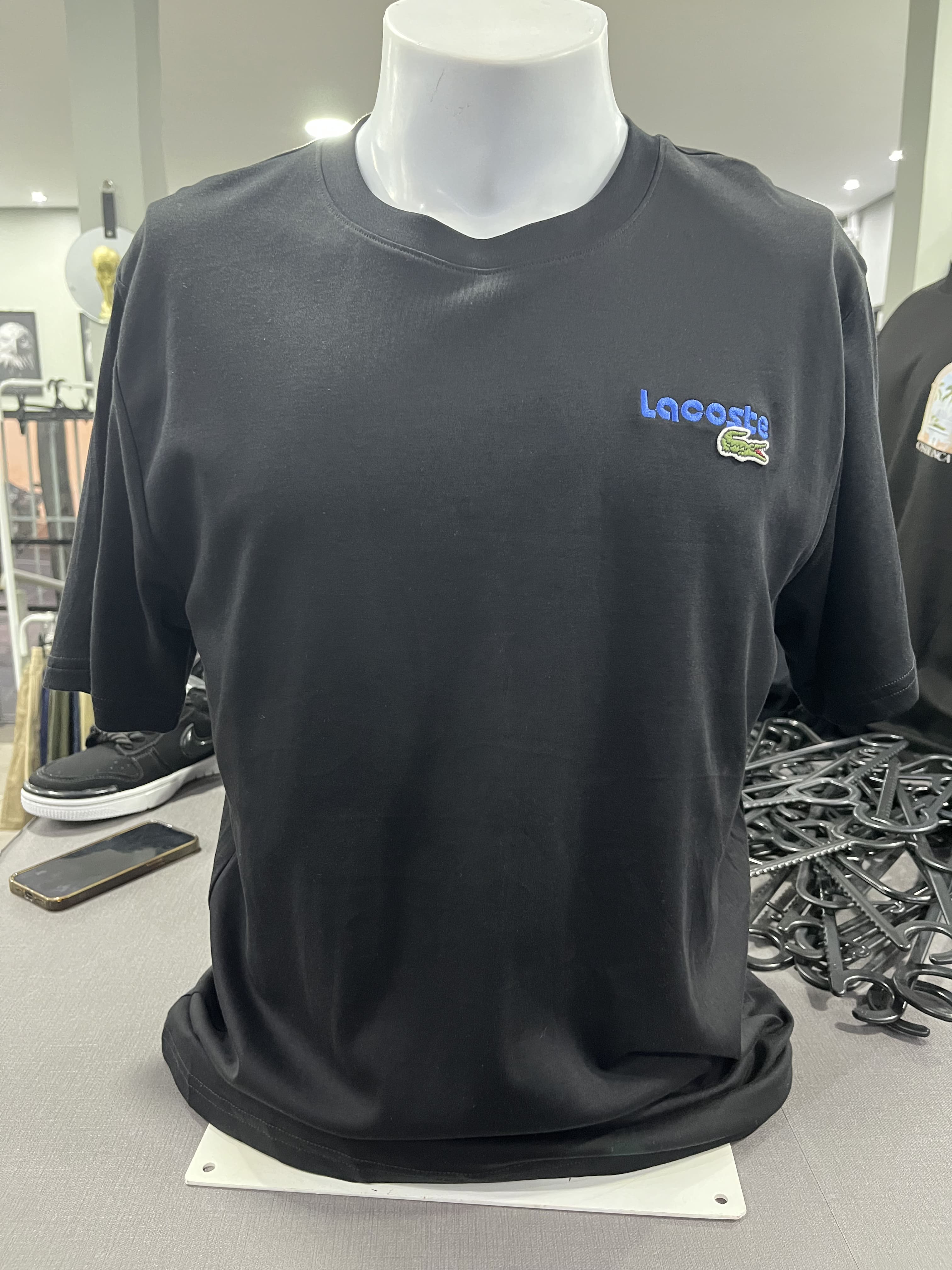 Camiseta Lacoste Logo Bordado