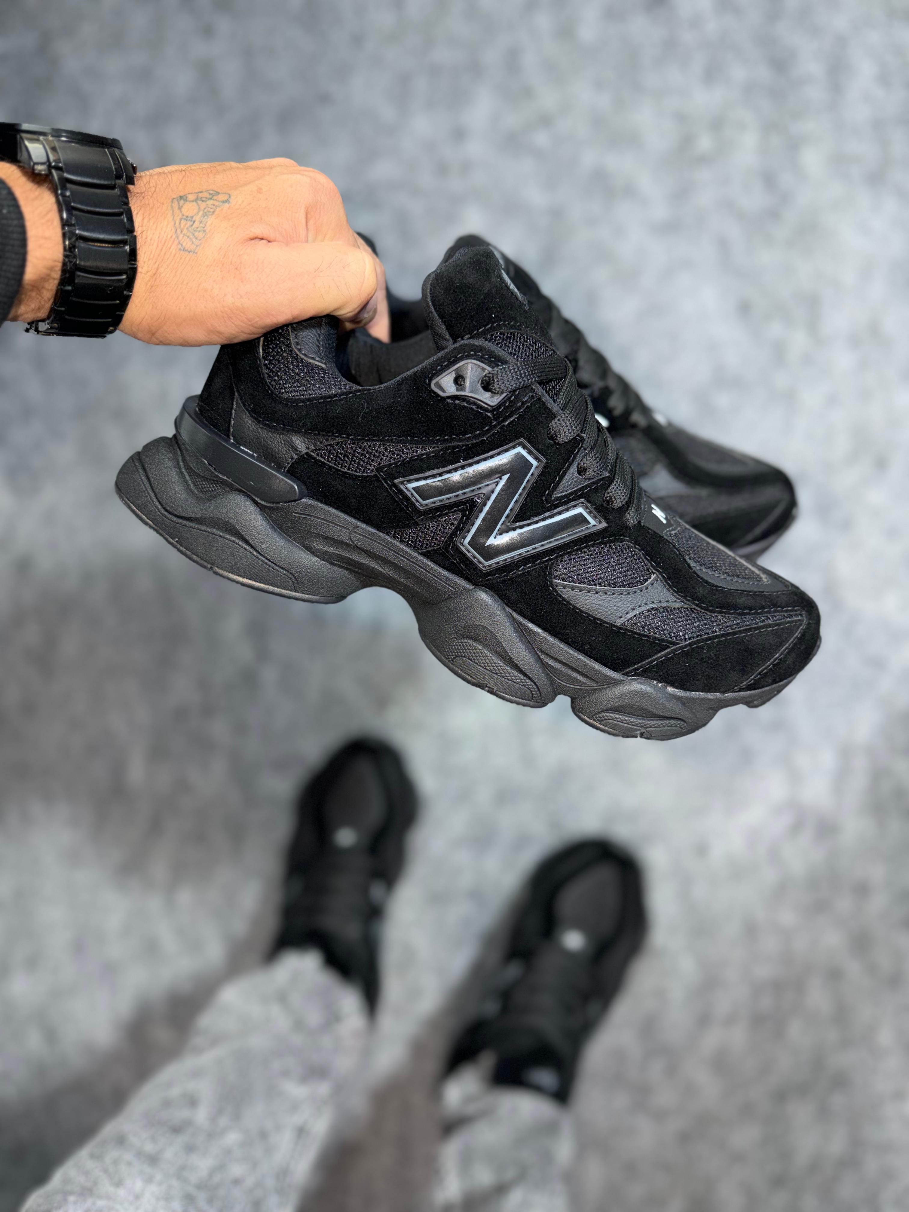 Tênis Casual Esportivo Nb 9060 Sint. All Black