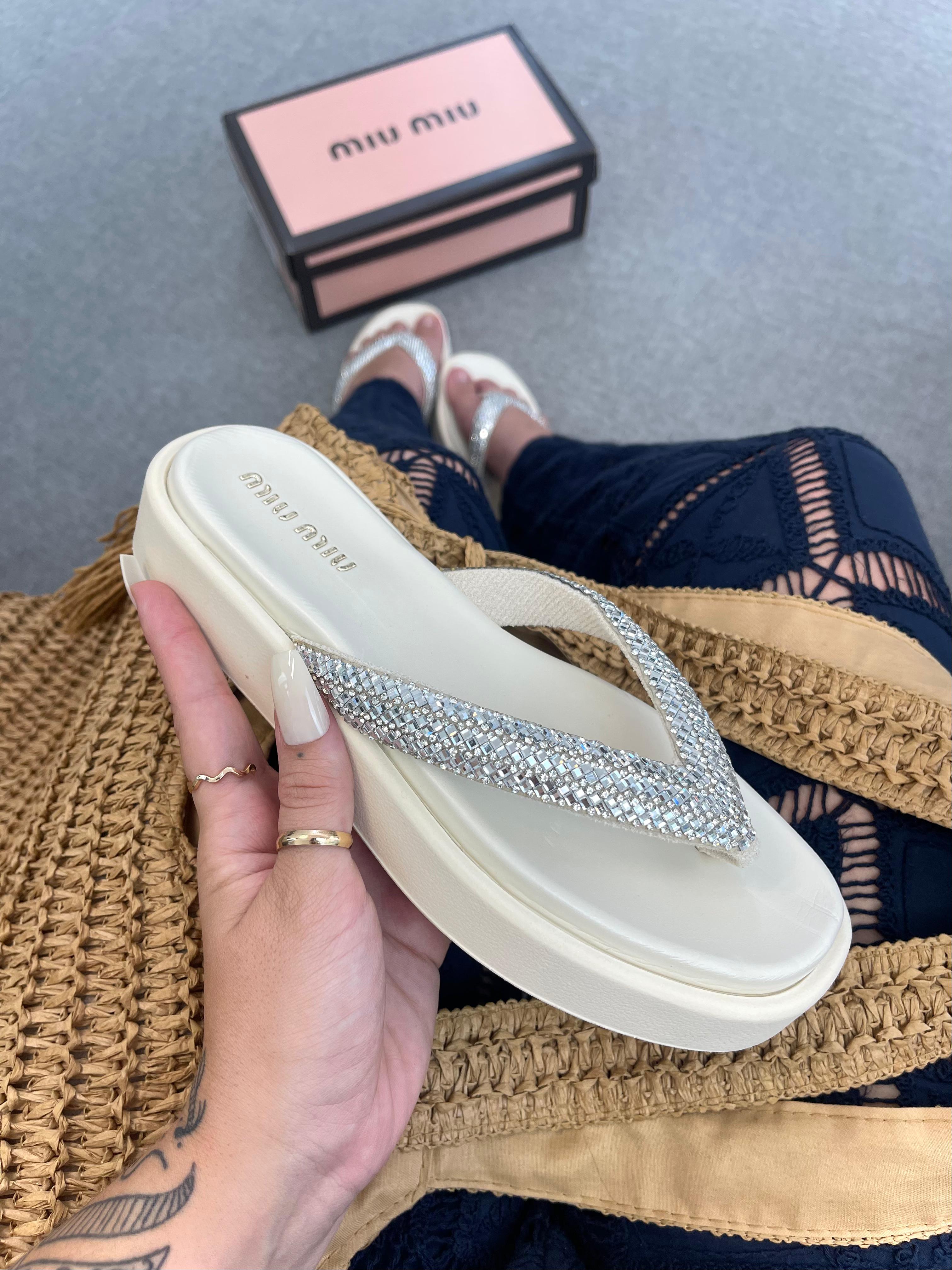 Chinelo MM Brilho Off