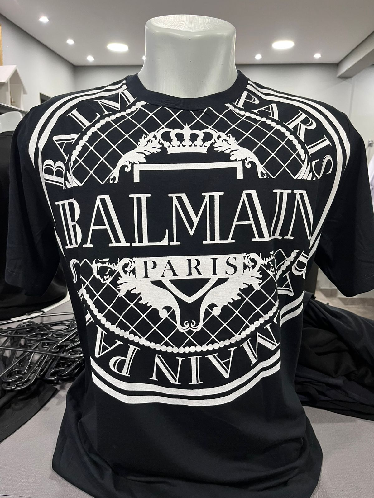 Camiseta Balmain Coroa