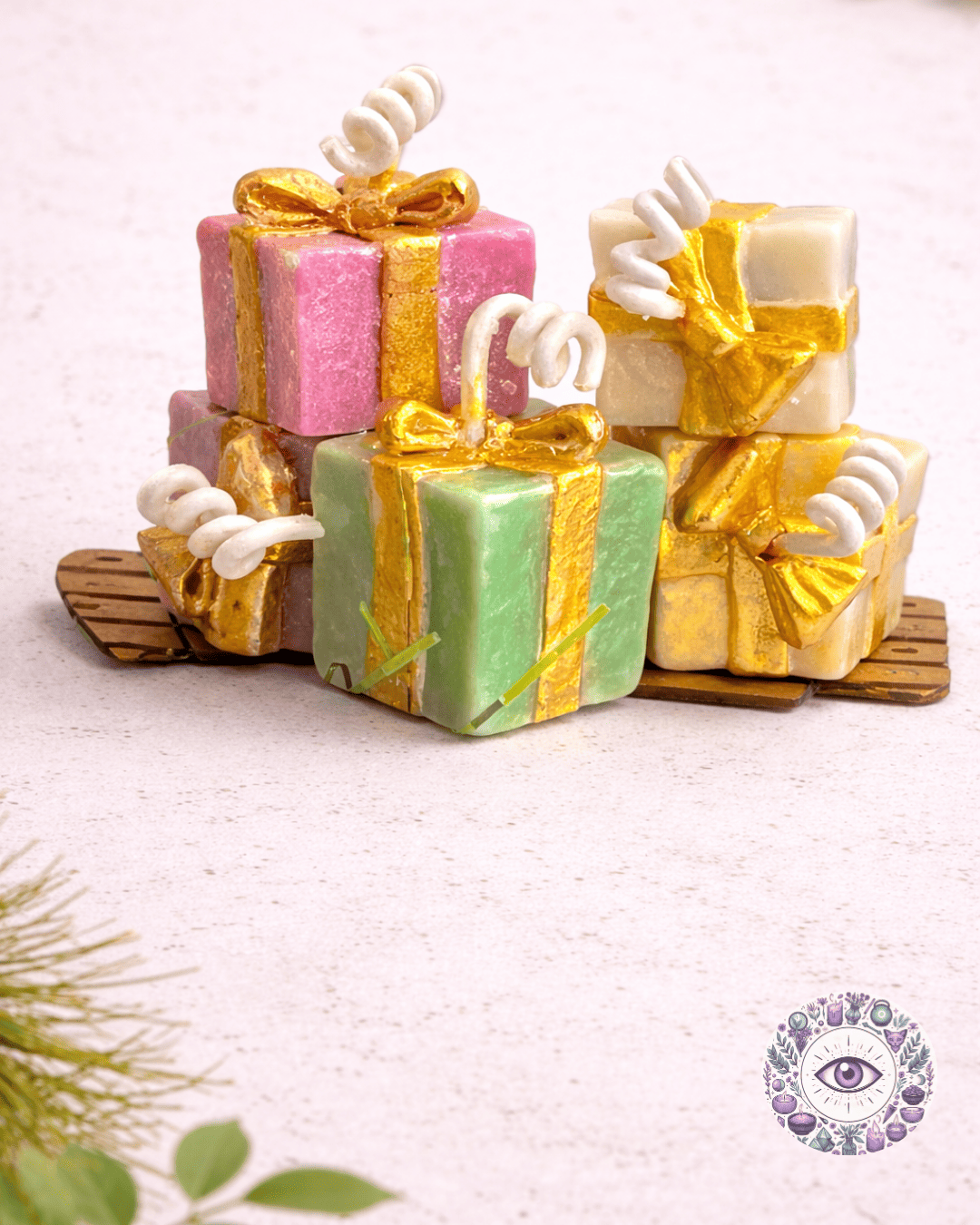 Vela Presente com Cristal