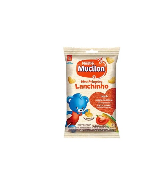 Biscoito Meu Primeiro Lanchinho Tomate Mucilon Nestlé 35g