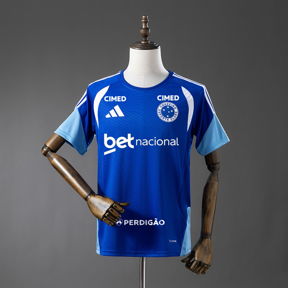 Camisa Cruzeiro Treino Com Patrocínio II 2026