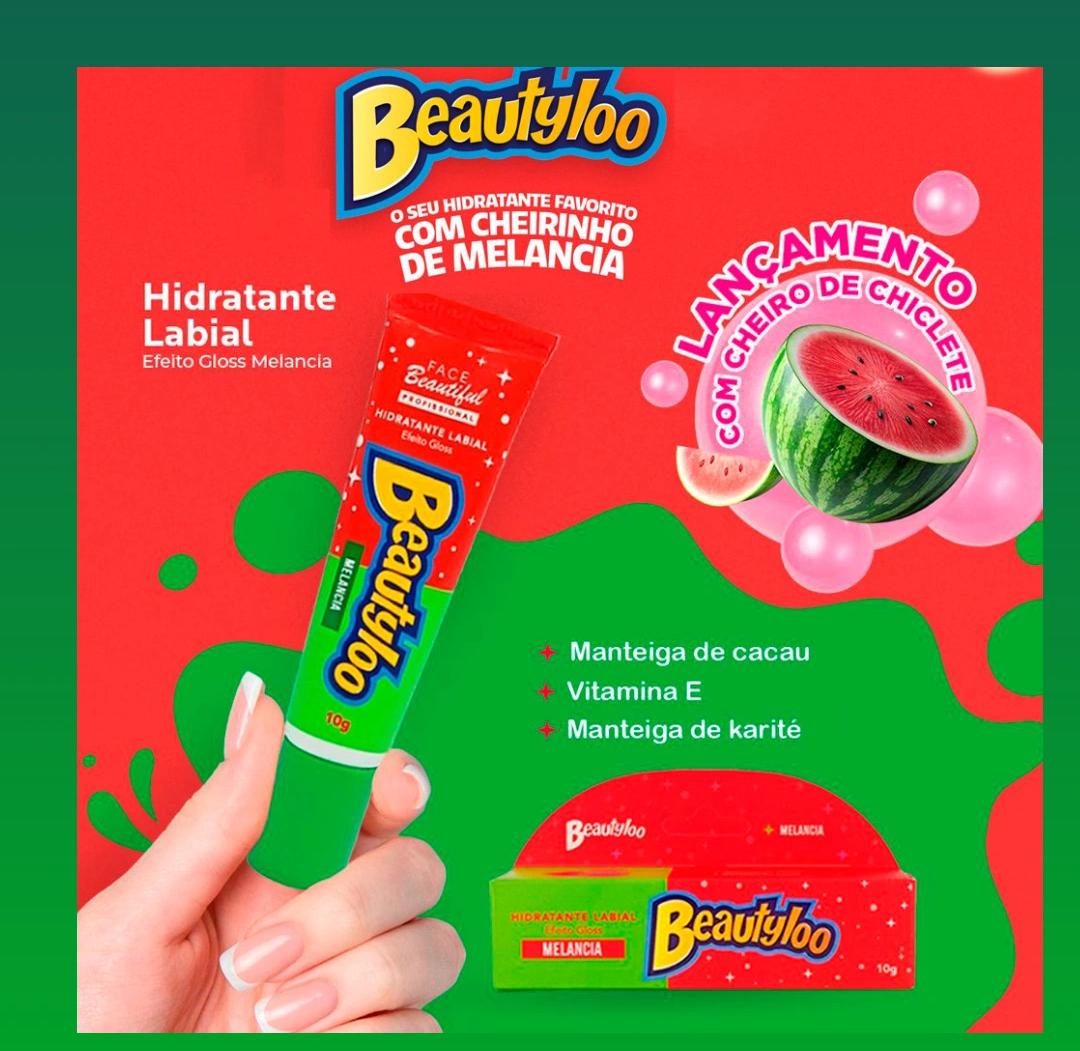 Gloss Hidratante Labial Beautyloo - Face Beautiful