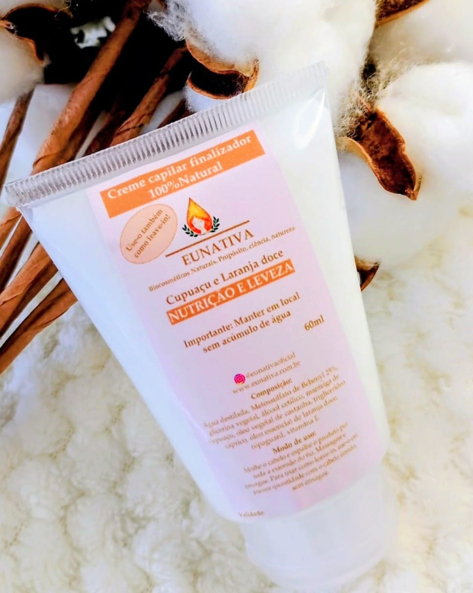 Creme Capilar Finalizador Natural- leave in - 60ml