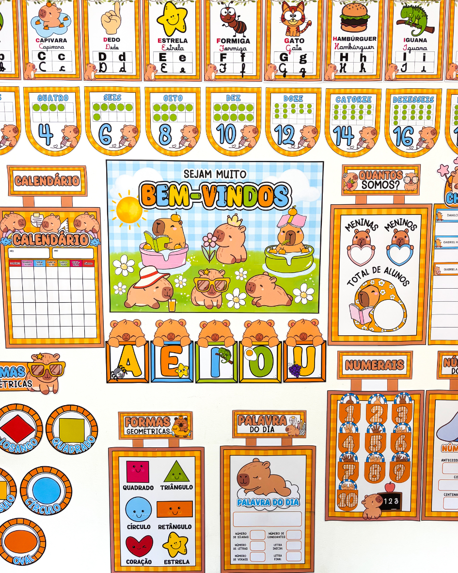 KIT SALA CAPIVARA