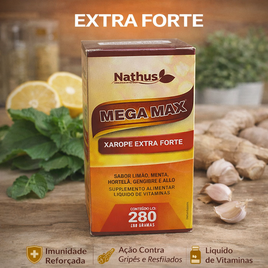Xarope Extra Forte Mega Max Nathus 420g