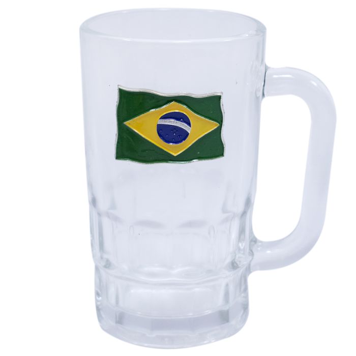 Caneca de Vidro Brasil 320ml