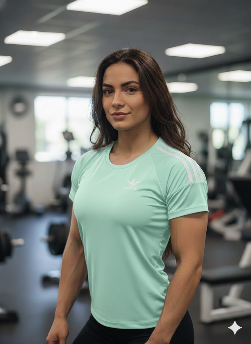 Camiseta Adidas Dry Fit Verde