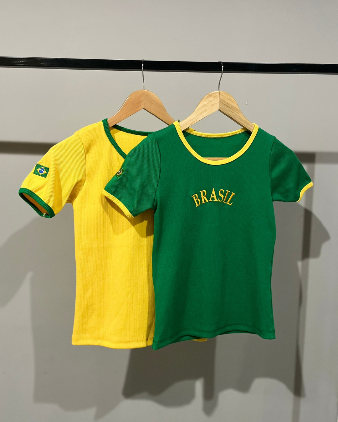 Camiseta Brasil com S - Verde