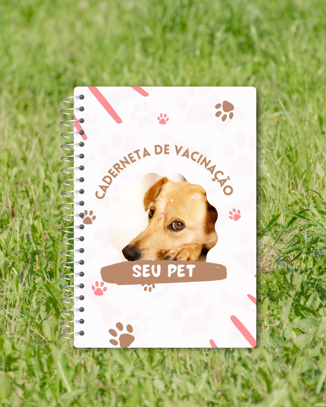 Caderneta de Saúde Pet - Cachorro - Macho e Fêmea
