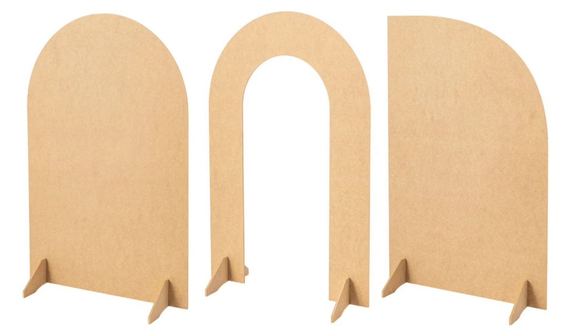 CÓD-FEG07 Kit Fundo Fotográfico Smash Mini Paineis Cenário Festa Mdf Cor Cru Desenho Impresso Lisa