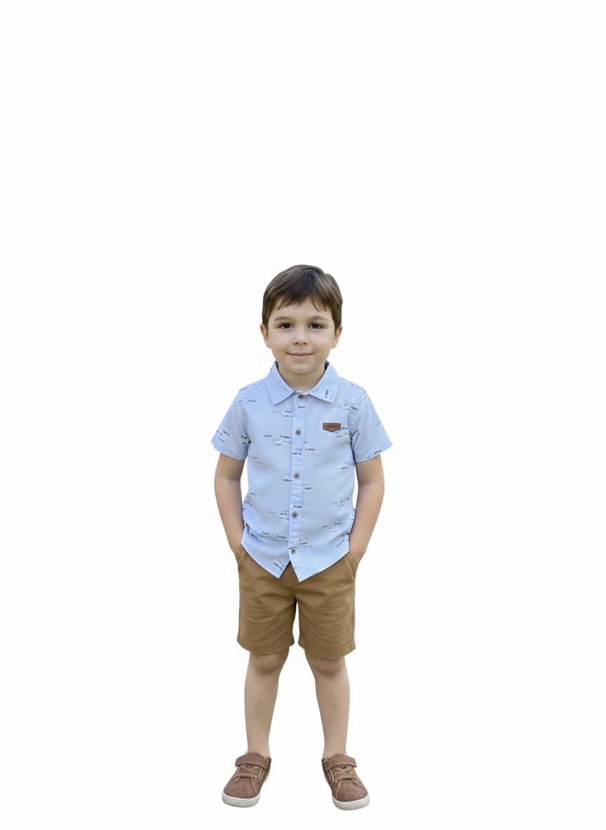 Conjunto Infantil Masculino Esporte Fino