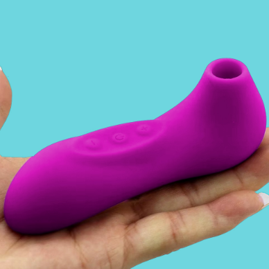 ESTIMULADOR CLITORIANO COM 10 MODOS DE PRESSÃO