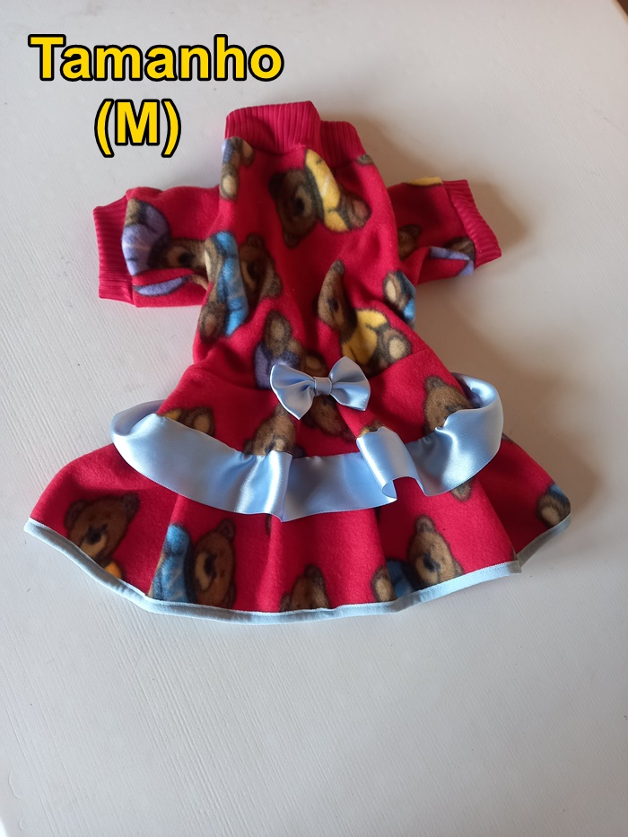 Vestido Pet Roupa de cachorro