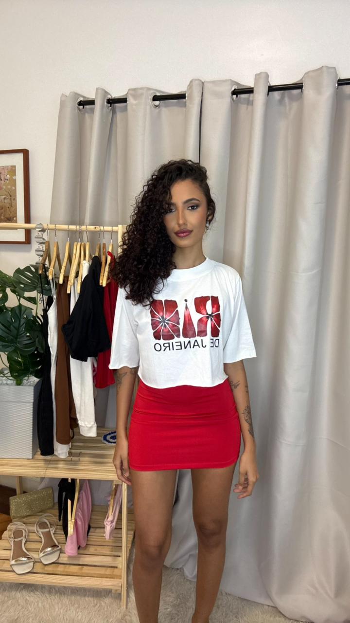 Cropped Oversized Estampado Urban