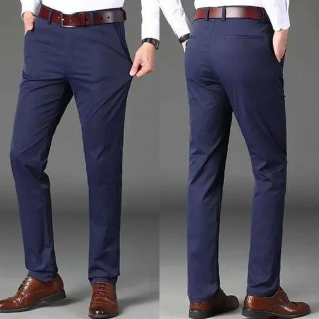 CALÇA SARJA MASCULINA ESPORTE FINO ALFAIATARIA FRAN PREMIUM