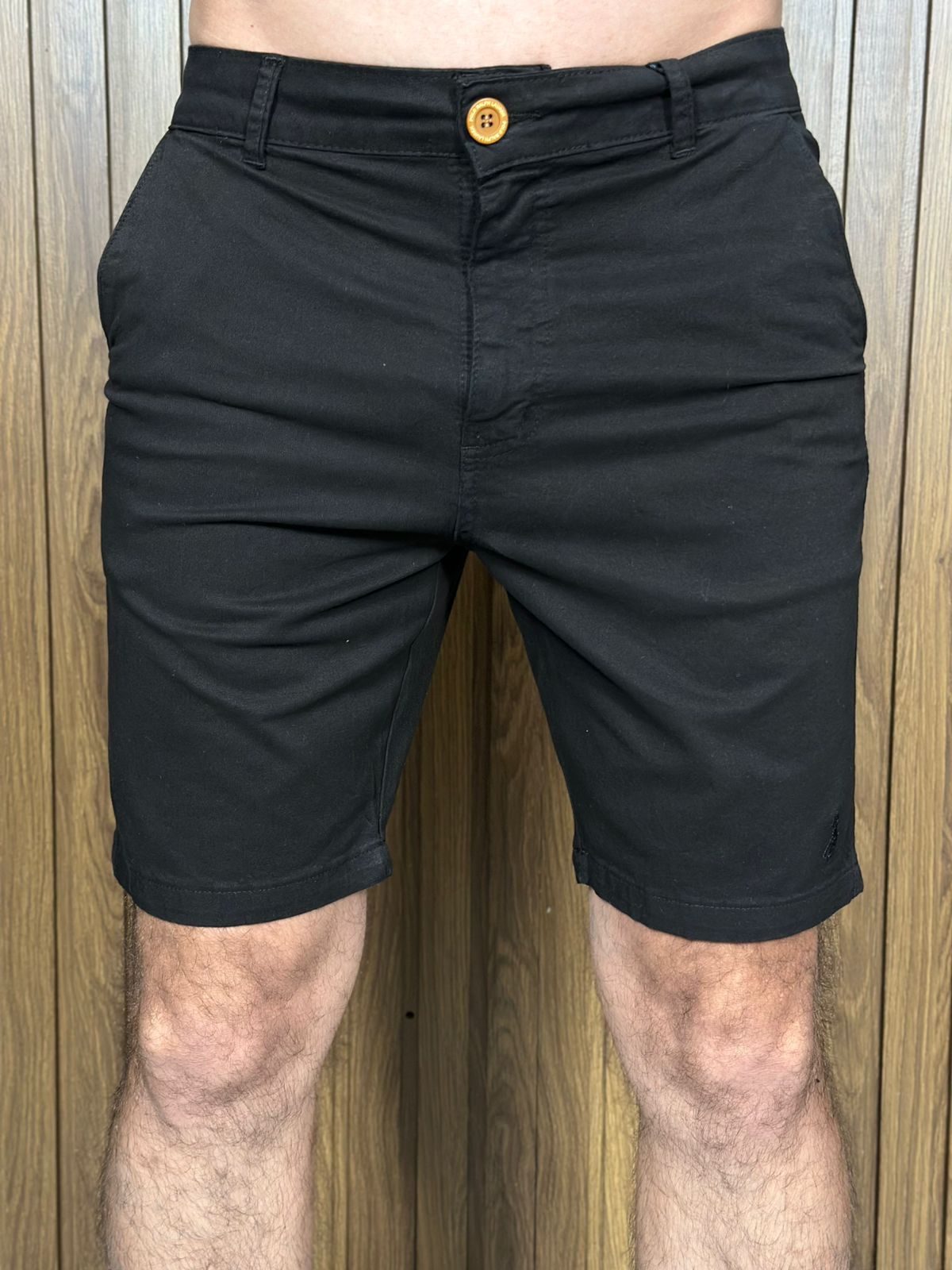 Bermuda Masculina Ralph Lauren em Sarja 100% Algodão   Estilo Clássico e Conforto Premium