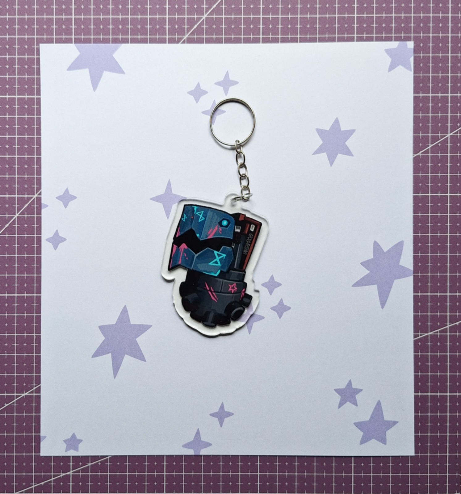 Chaveiro Granada Jinx - Arcane