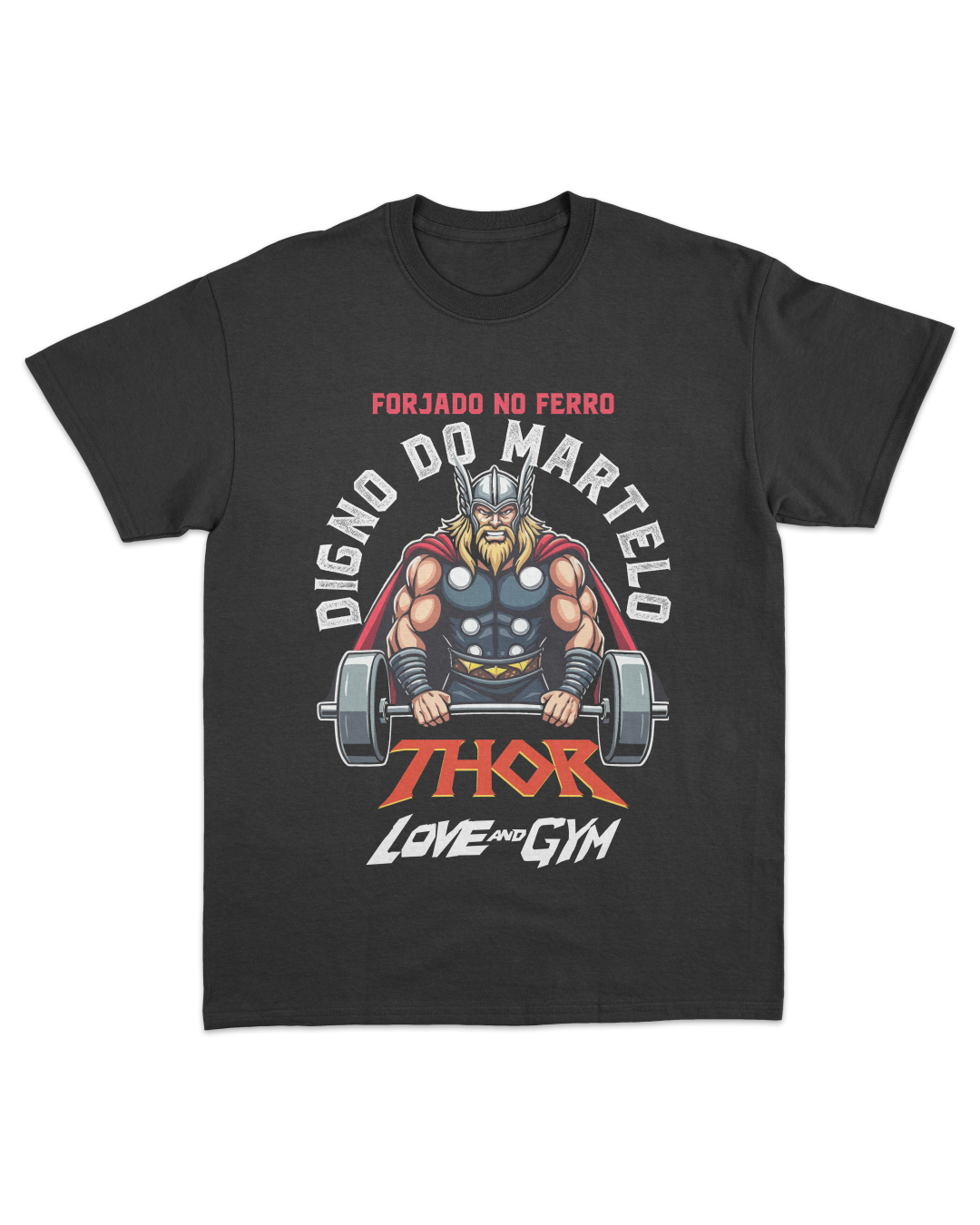 Camiseta Forjado no Ferro