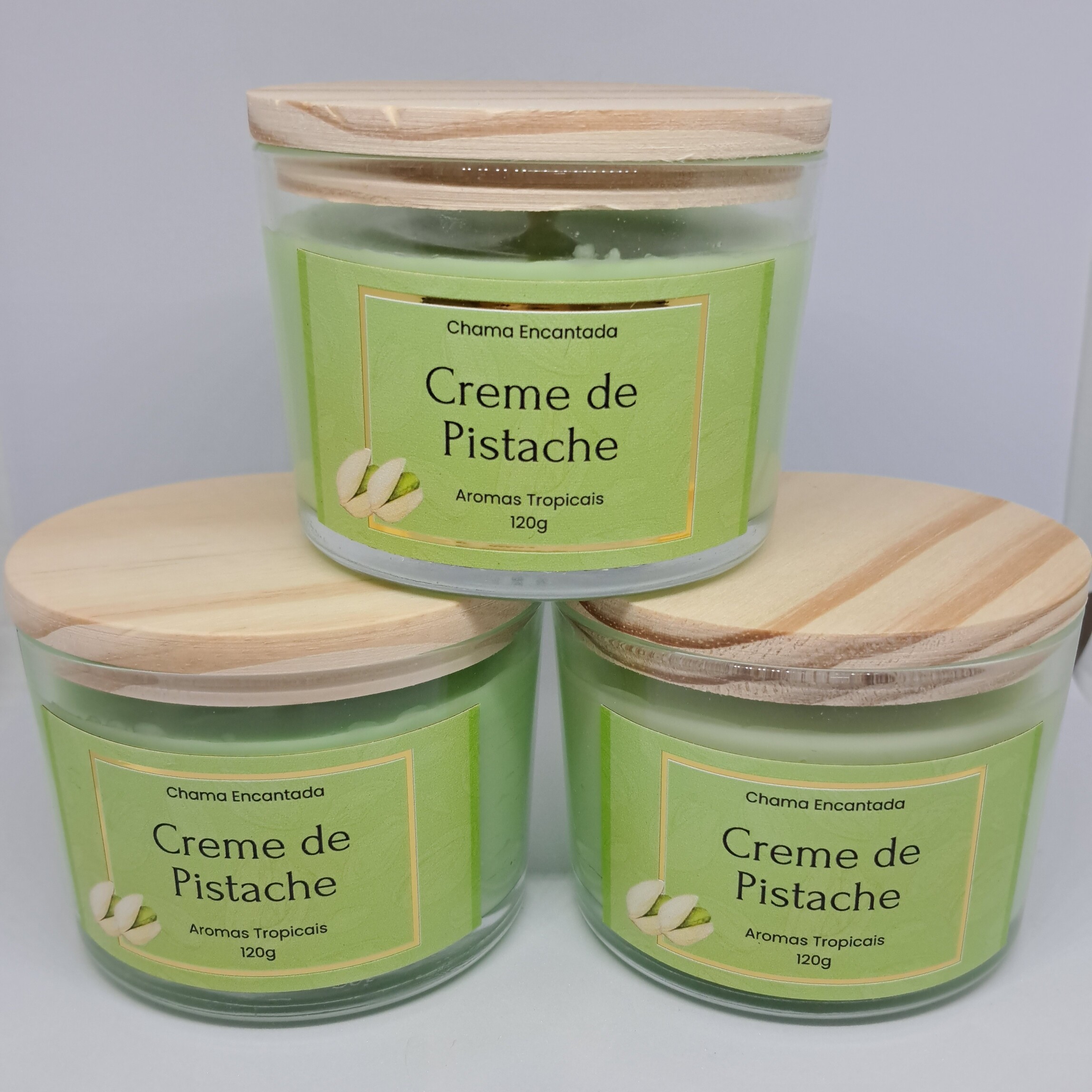 Vela aromática Creme de Pistache