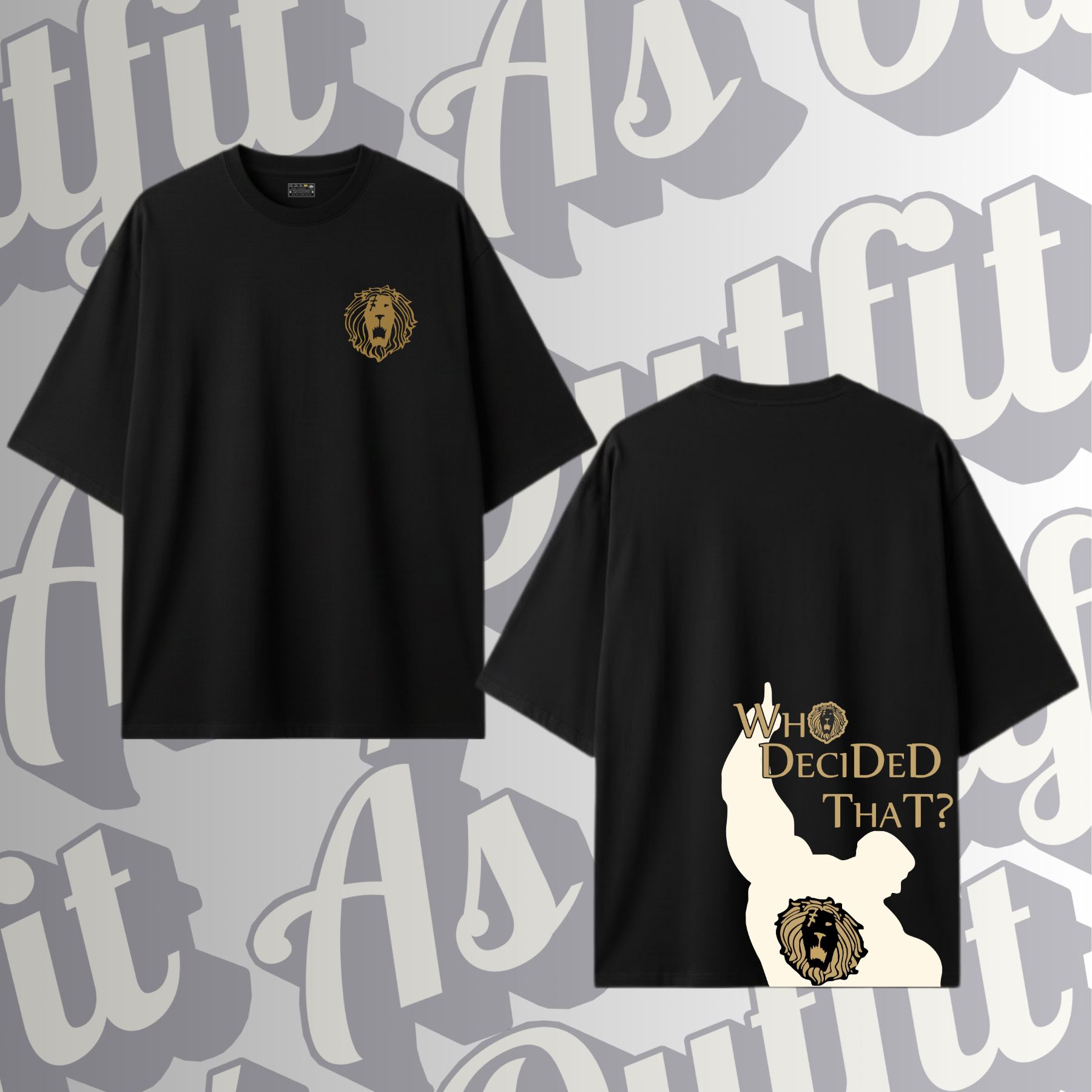 Camiseta Oversized Escanor