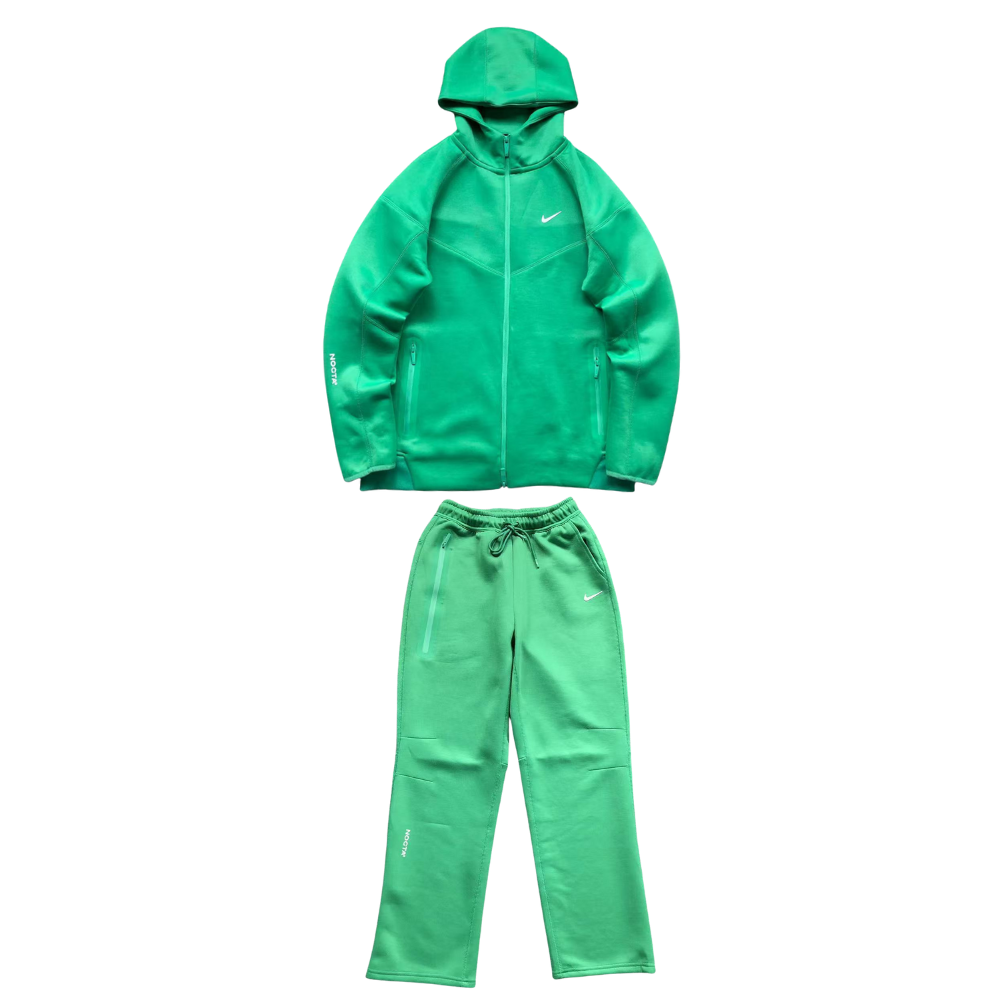 CONJUNTO NOCTA x NIKE TECH FLEECE GREEN