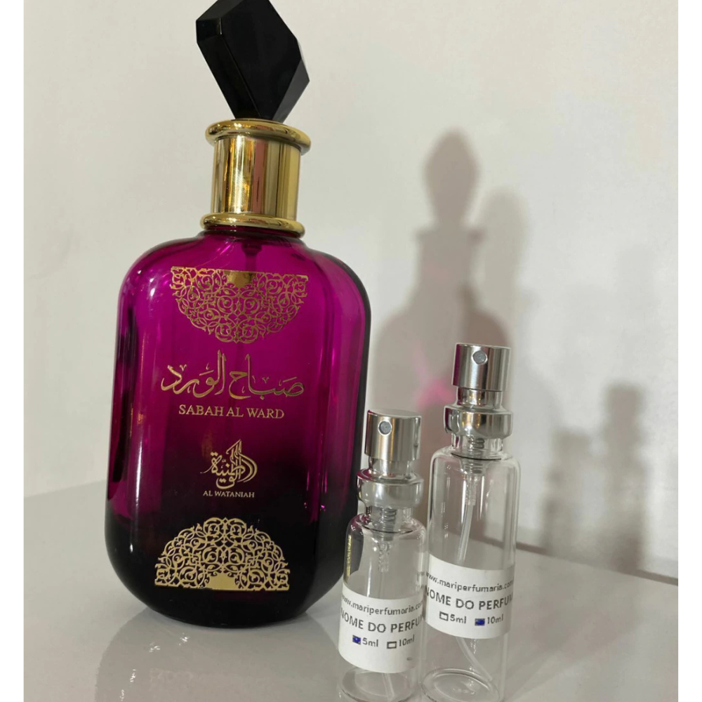 DECANT PERFUME ÁRABE FEMININO- SABAH AL WARD- AL WATANIAH - EAU DE PARFUM