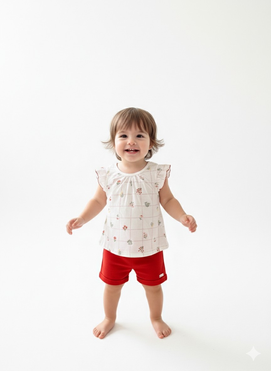 Conjunto Blusa e Short Brandili