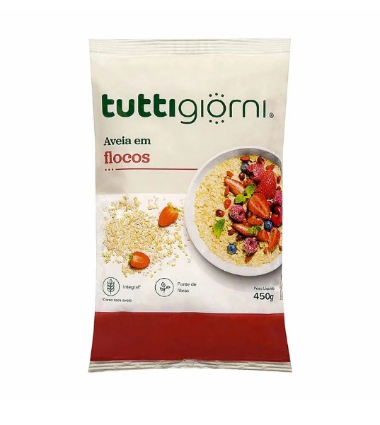 Aveia em Flocos Tutti Giorni 450g