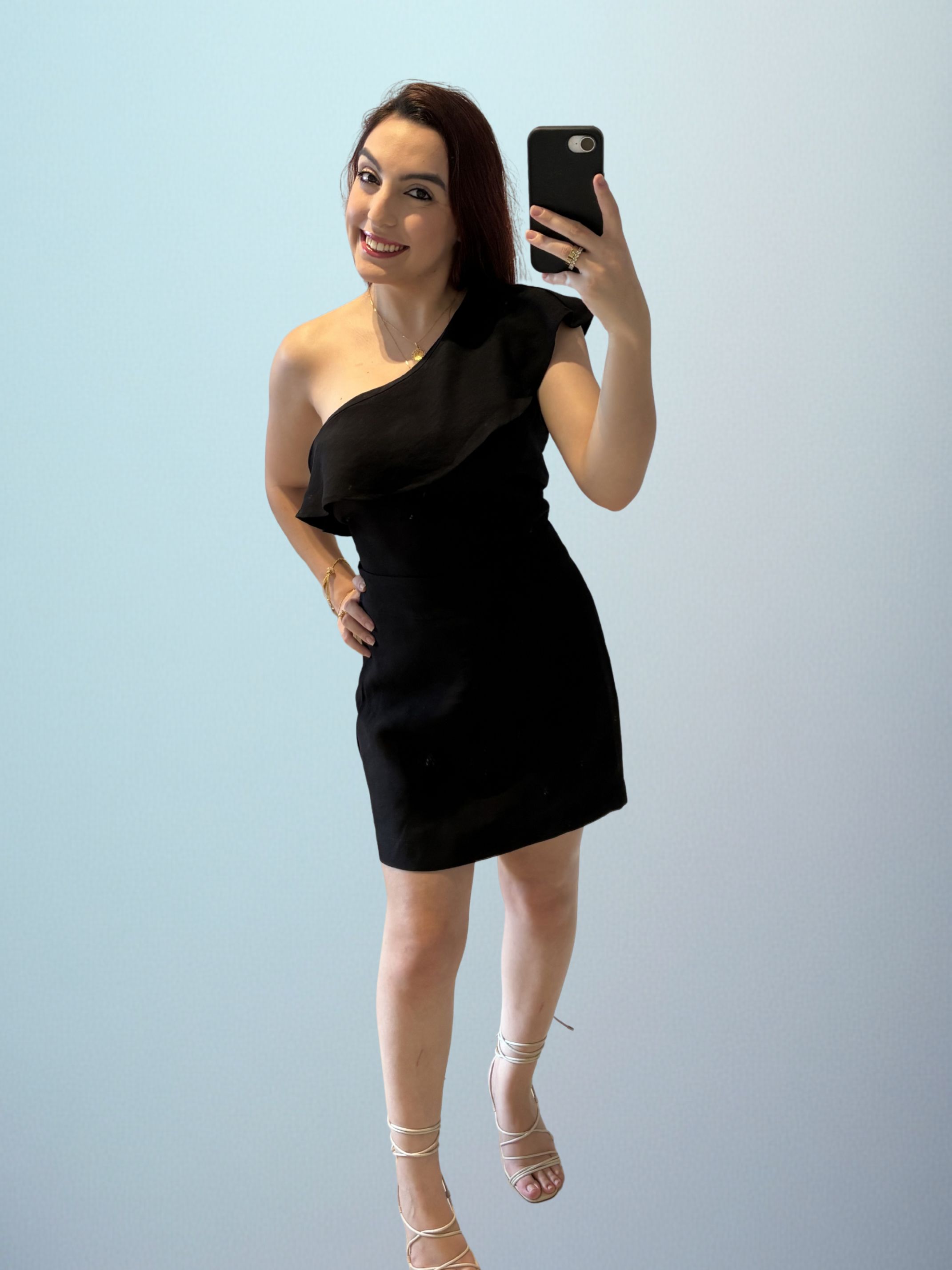 Conjunto short saia e blusa manga única