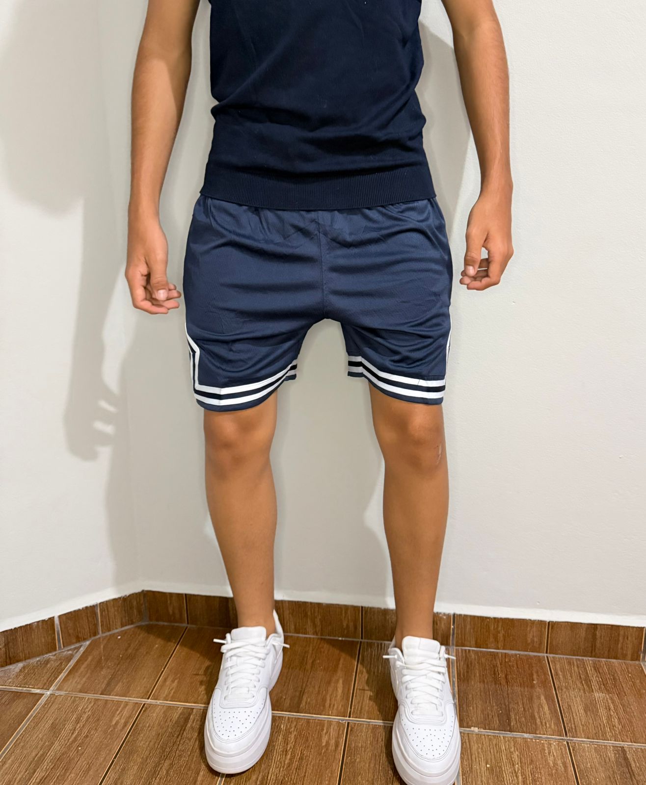 Bermuda Jordan Diamond Azul Marinho