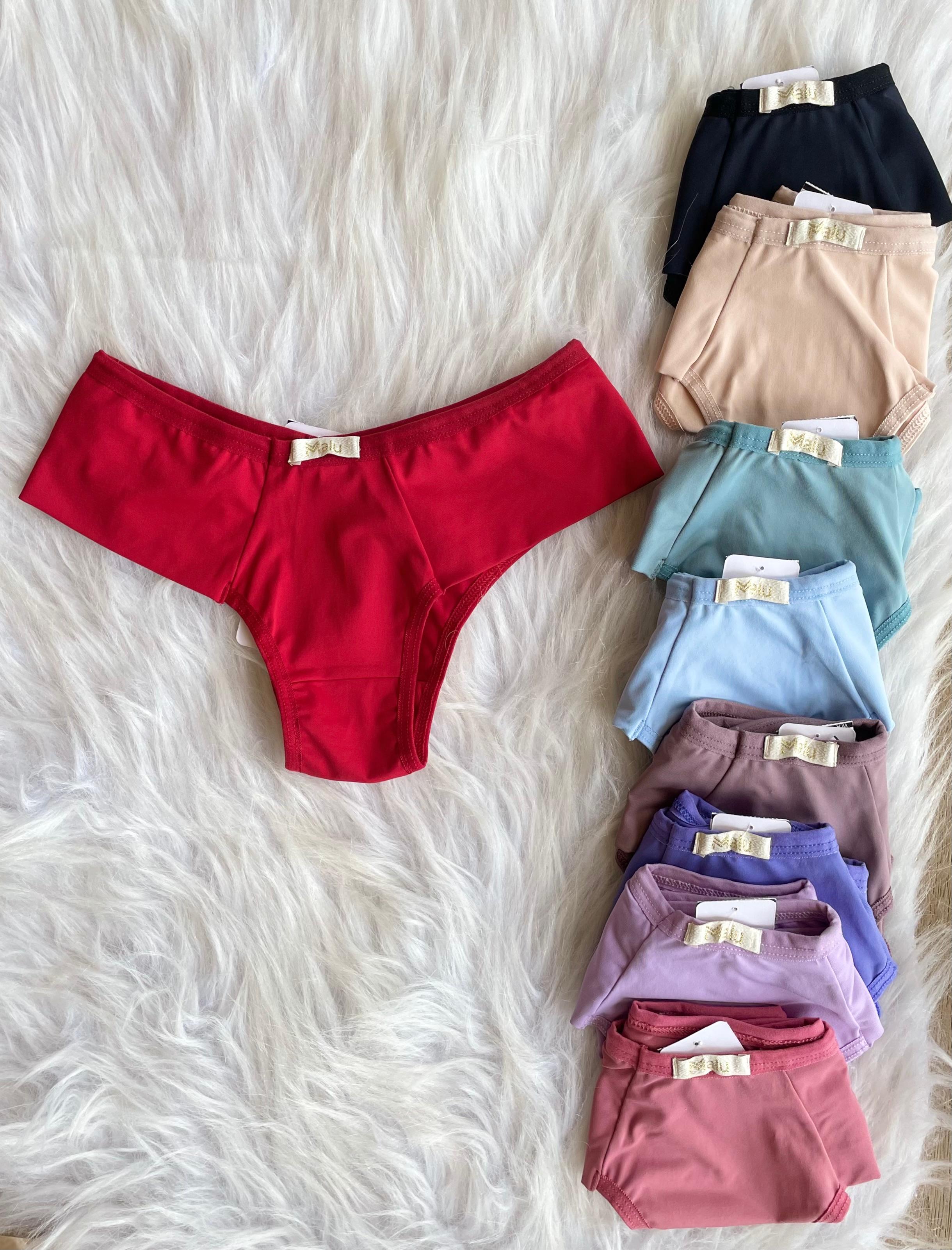 Calcinha Lisa Asa Delta Malu Confort - 6-107