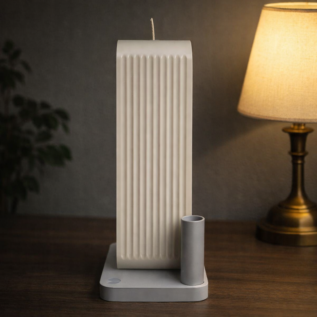 Porta Incenso Suporte Incenso Vareta Vertical Deluxe c/ Coletor