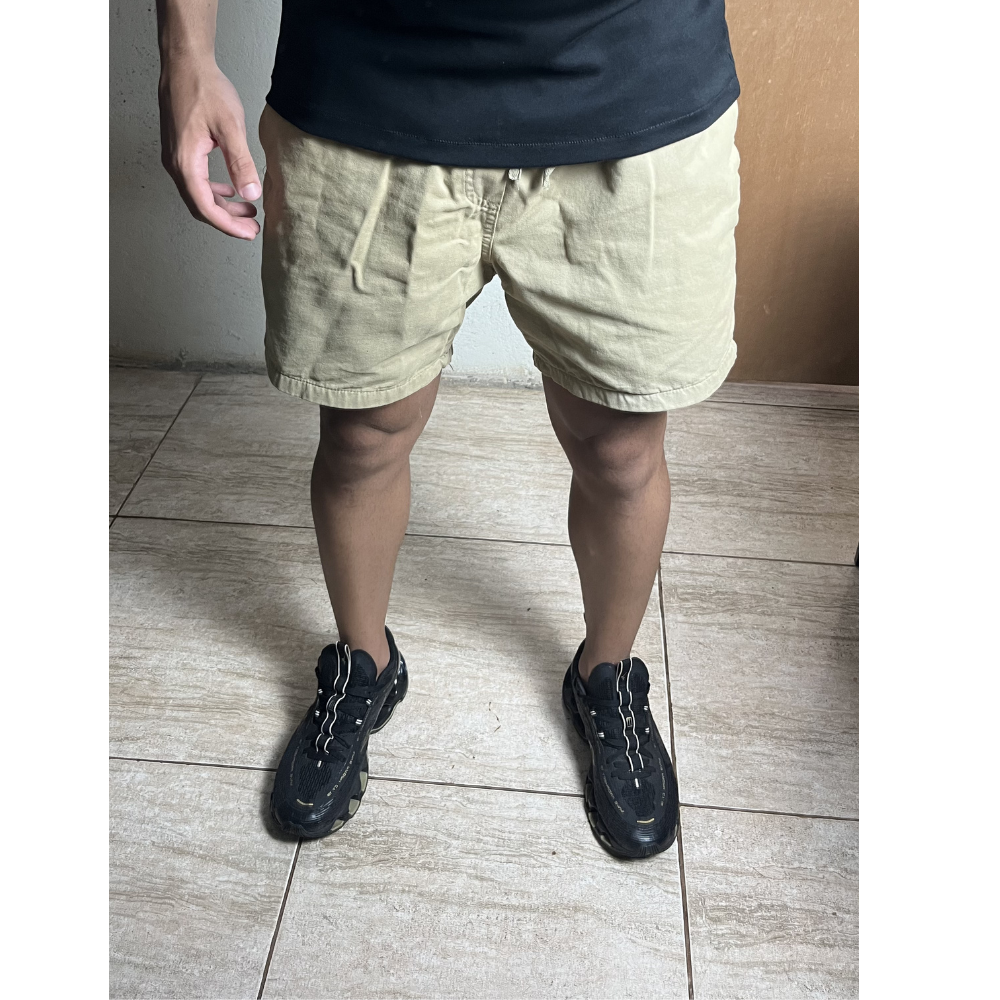 Bermuda Sarja Zara Baje Escuro