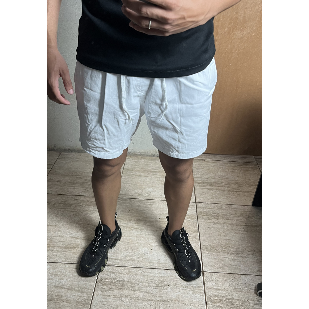 Bermuda Sarja Zara Branca