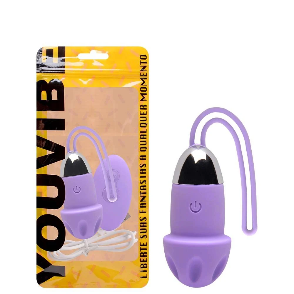 Bullet Vibrador Cogumelo 10 Modos Youvibe