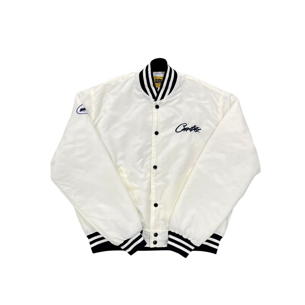 JAQUETA CORTEIZ WHITE STADIUM JACKET
