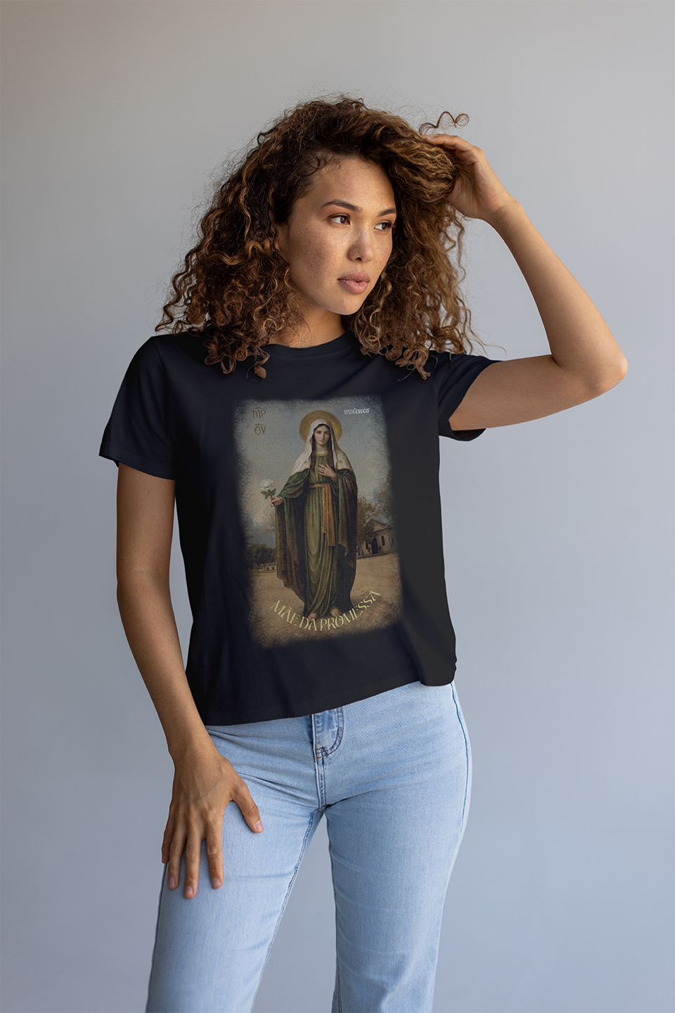 Baby look Mãe da Promessa