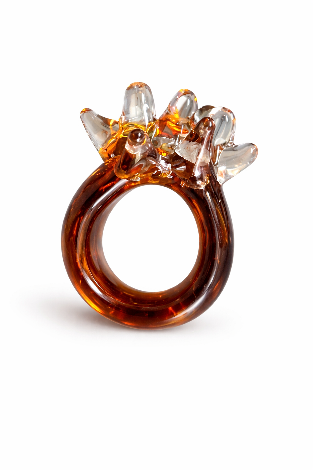 Anel Aurora Âmbar