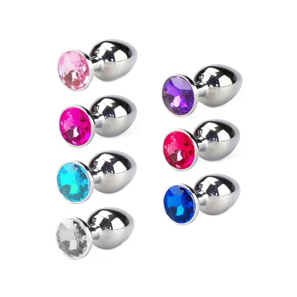 Plug Jóia Anal Redondo P