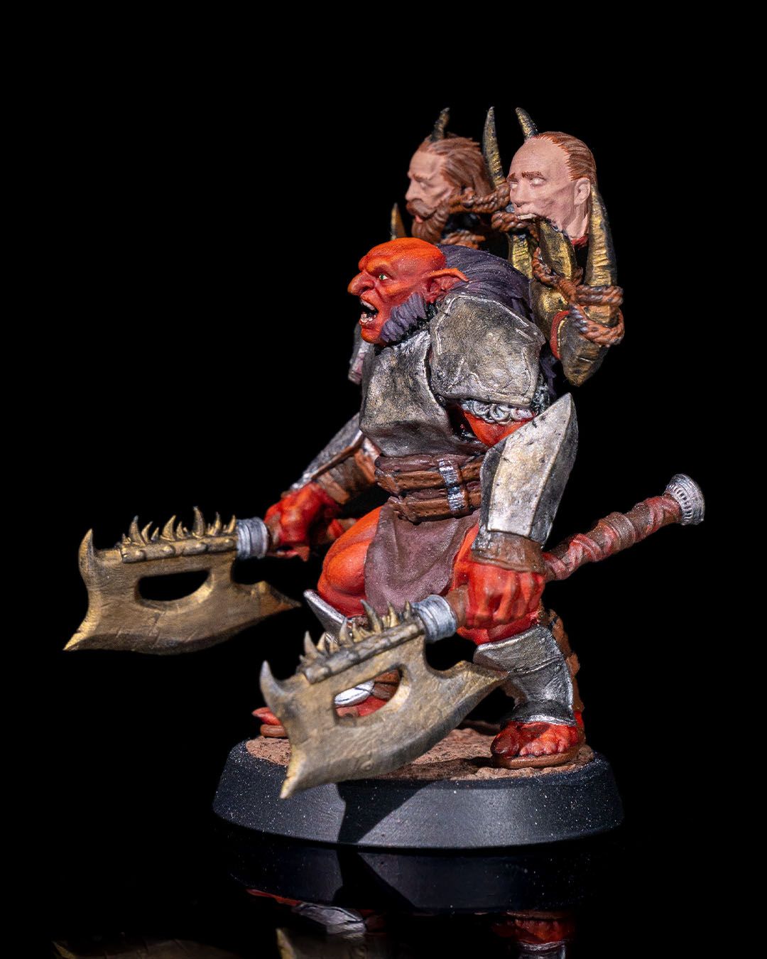 Hobbs, o Algoz da Horda | Hobgoblin Warlord 32mm (Resina 16K Ultra-Detail)