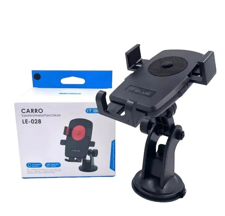 Suporte Veicular Para Celular Preto IT-Blue LE-028