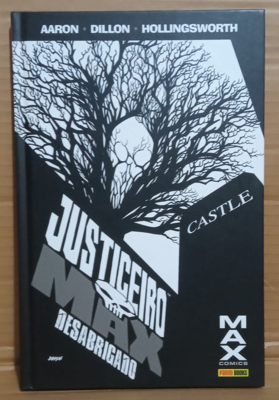 JUSTICEIRO MAX - Desabrigado (capa dura - aberto/usado)